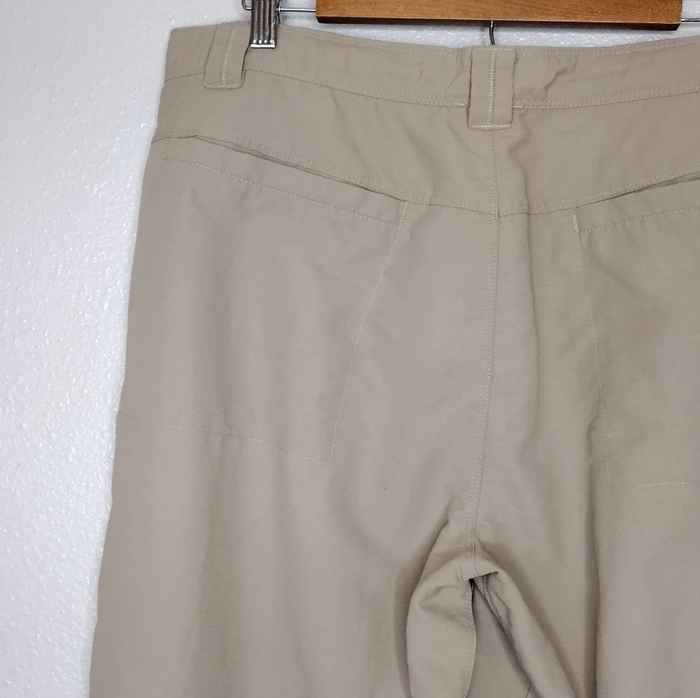 The North Face Sz 36 Khaki Nylon Outdoors Cargo Hiking Pants